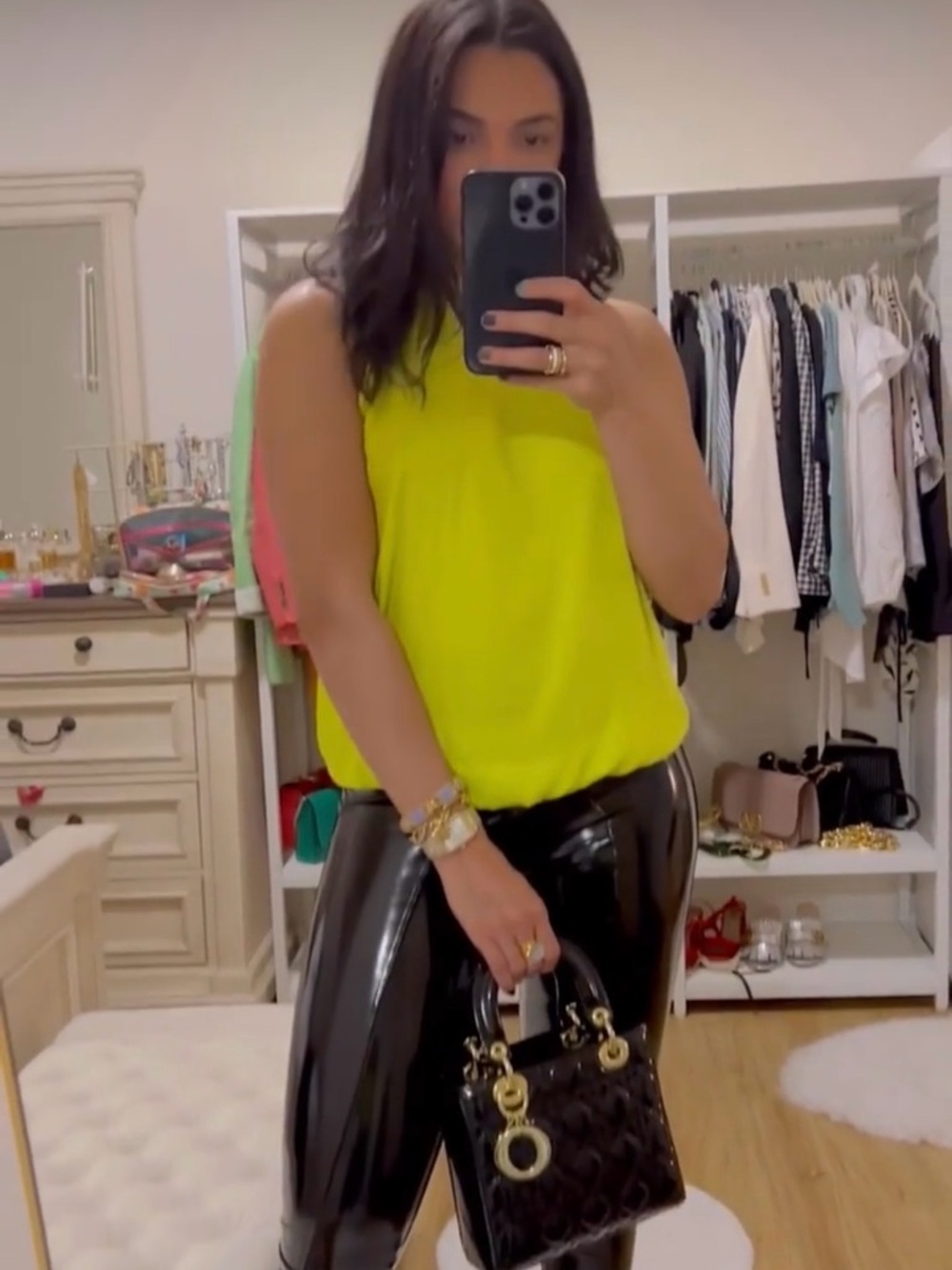 Bright Yellow Sleeveless Women's Top - Contemporary Summer Style